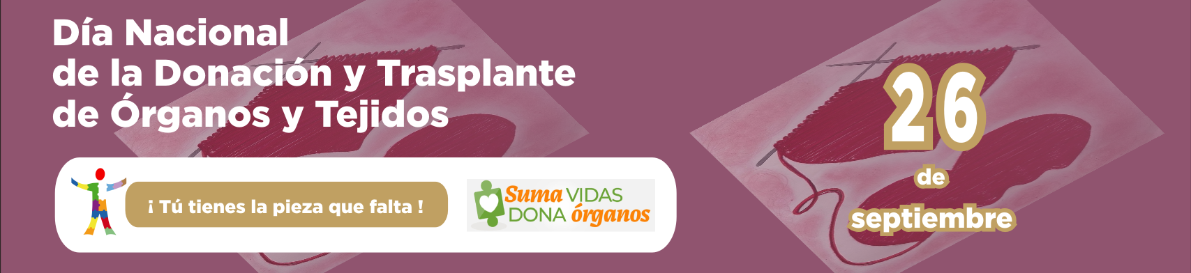 Conmemoración del Día Nacional de la Donación y Trasplante de Órganos y Tejidos